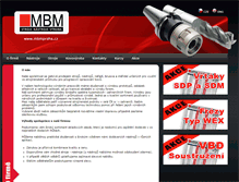 Tablet Screenshot of mbmpraha.cz
